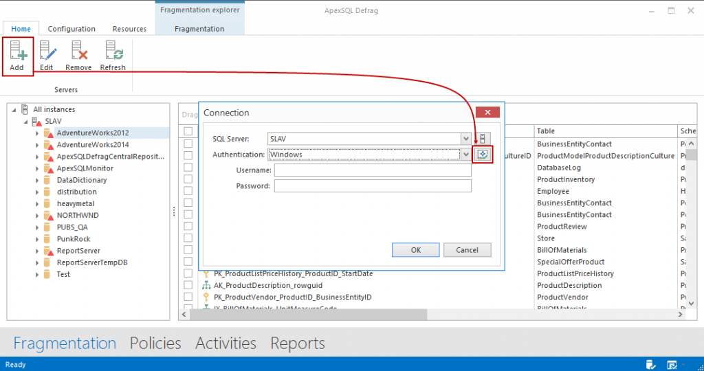 How to use encrypted connections to SQL Server within ApexSQL tools