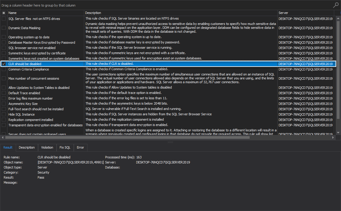 Executing a health check analysis of the SQL Server instance With Regard To Sql Server Health Check Report Template